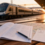 Students preparing for RRB NTPC exam with railway recruitment study material